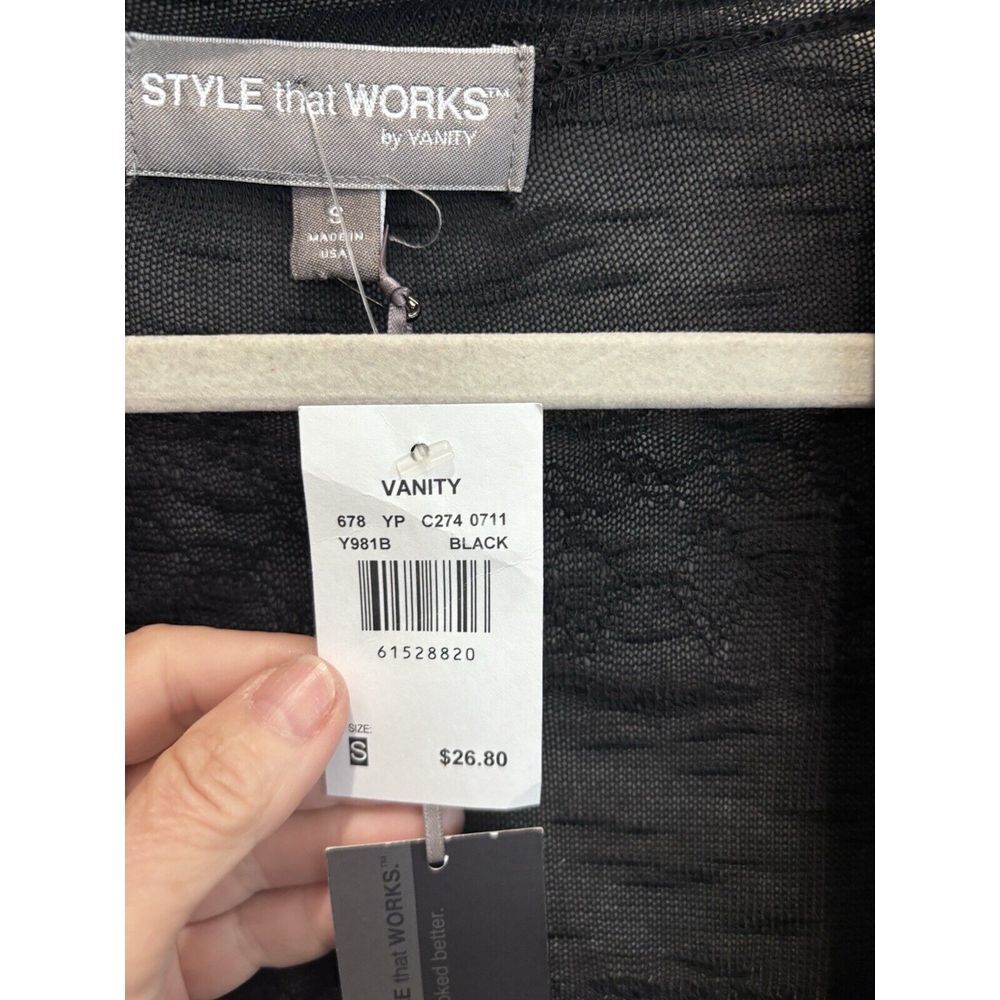 Style That Works By Vanity.‎ NWT Size Small Lightweight Cardigan. 2417 - Picture 3 of 7